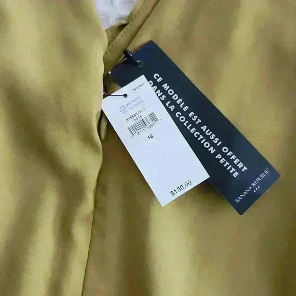 BANANA REPUBLIC PINTUCK BODICE MAXIh DRESS - Picture 8 of 9